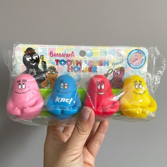 Vintage Other - Vintage Barbapapa Toothbrush Holder - wall mount 🇯🇵
